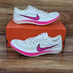Nike ZoomX Dragonfly Sail White Pink Track Spikes CV0400-101 Size M5.5 / W7
